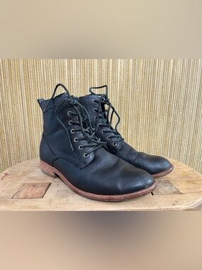 Kork-Ease Black Leather Violeta Boot